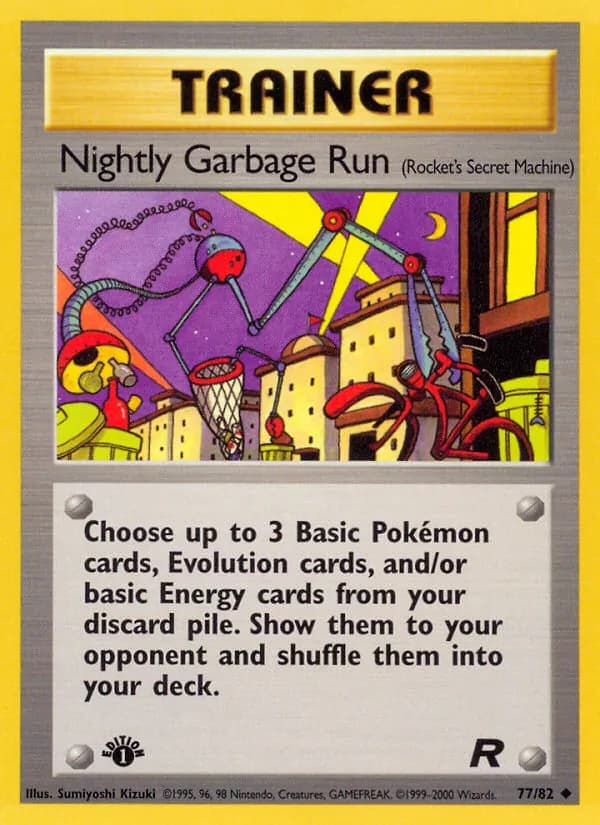 Nightly Garbage Run 77/82, Team Rocket