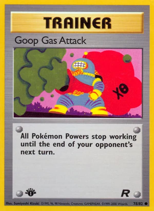 Goop Gas Attack 78/82, Team Rocket