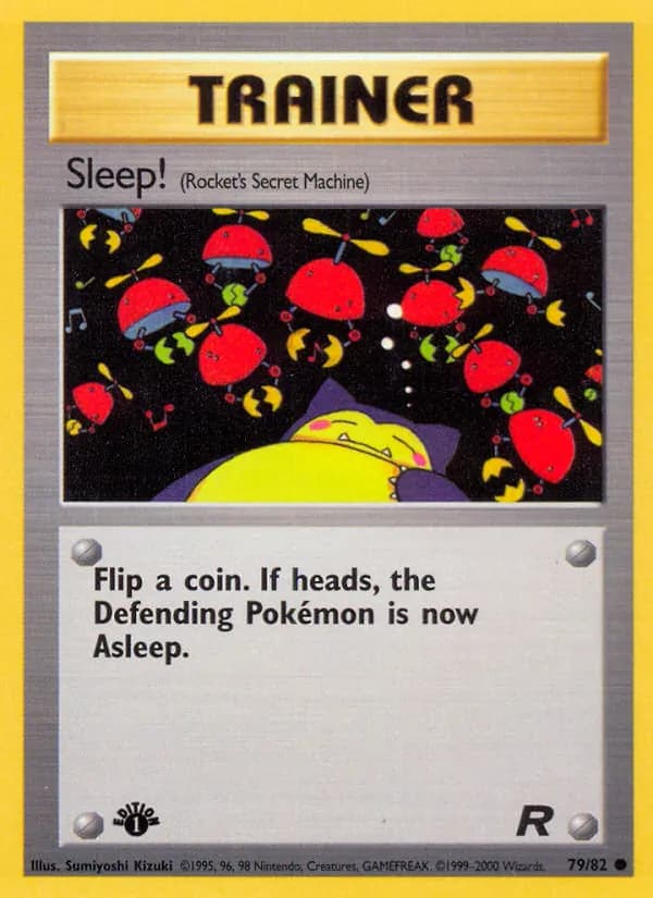 Sleep! 79/82, Team Rocket