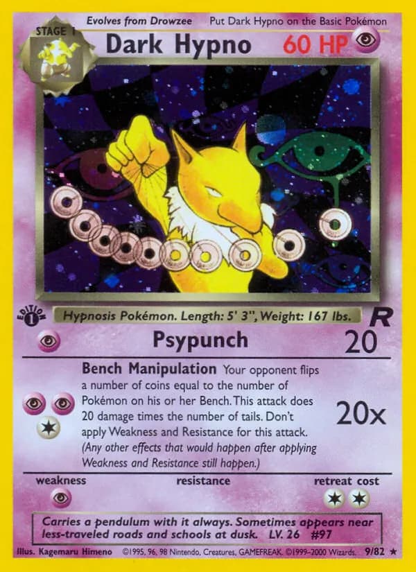 Dark Hypno 9/82, Team Rocket