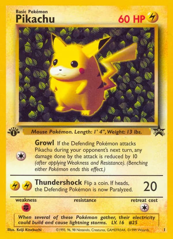 Pikachu 1/53, Wizards Black Star Promos