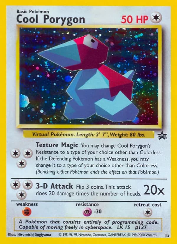 Cool Porygon 15/53, Wizards Black Star Promos
