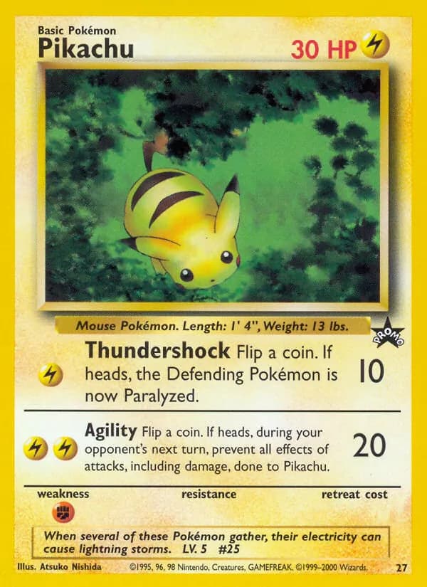 Pikachu 27/53, Wizards Black Star Promos