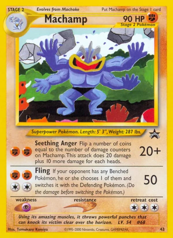 Machamp 43/53, Wizards Black Star Promos