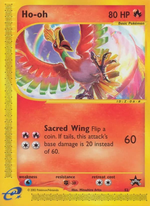 Ho-oh 52/53, Wizards Black Star Promos