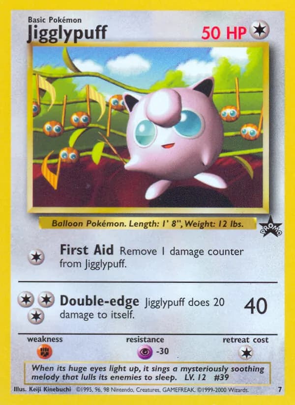Jigglypuff 7/53, Wizards Black Star Promos