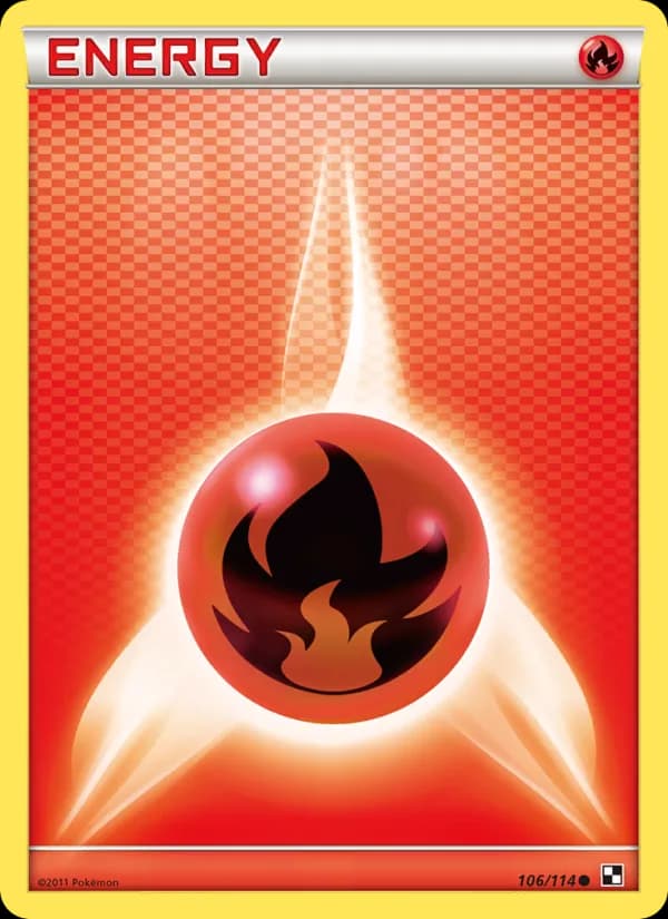 Fire Energy 106/114, Black & White