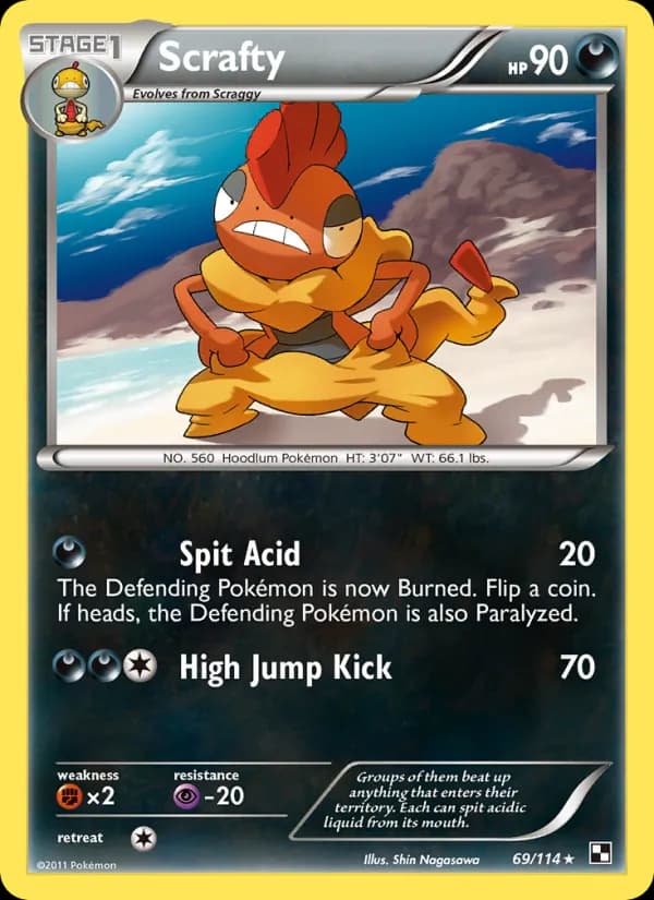 Scrafty 69/114, Black & White