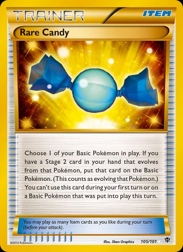 Rare Candy 105/101, Plasma Blast