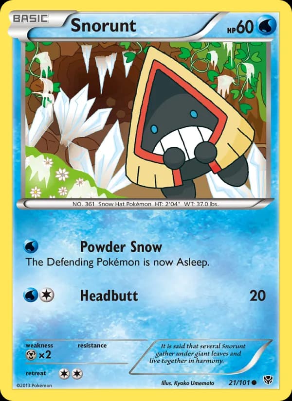 Snorunt 21/101, Plasma Blast