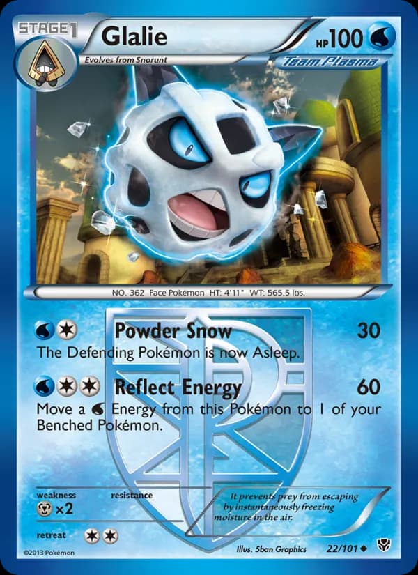 Glalie 22/101, Plasma Blast