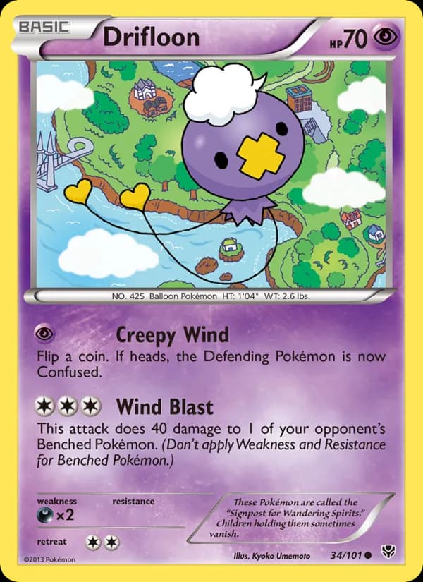 Drifloon 34/101, Plasma Blast
