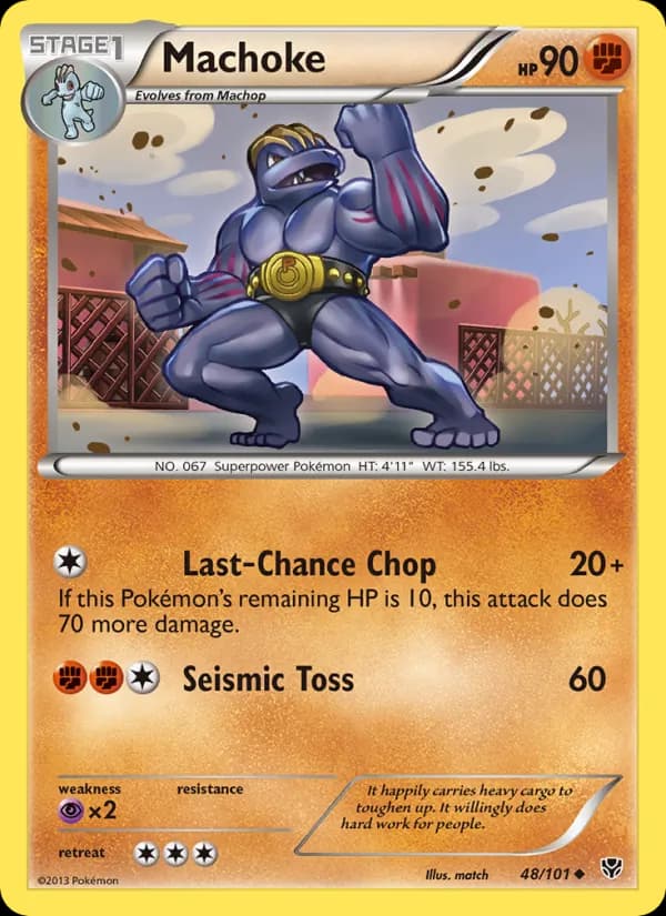 Machoke 48/101, Plasma Blast