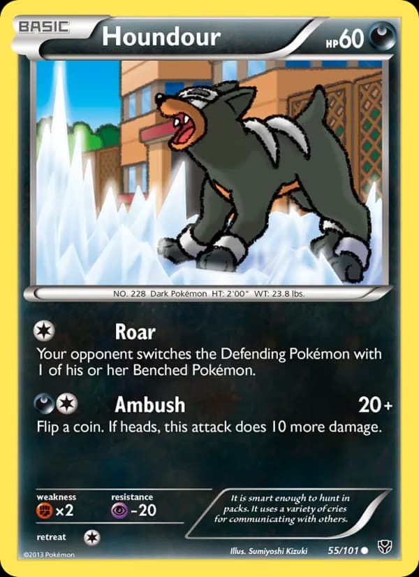 Houndour 55/101, Plasma Blast