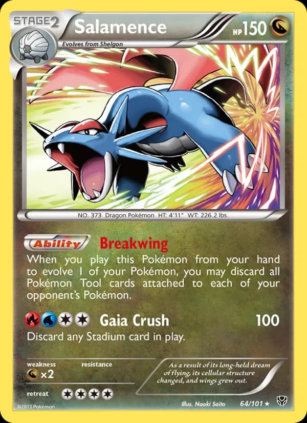 Salamence 64/101, Plasma Blast