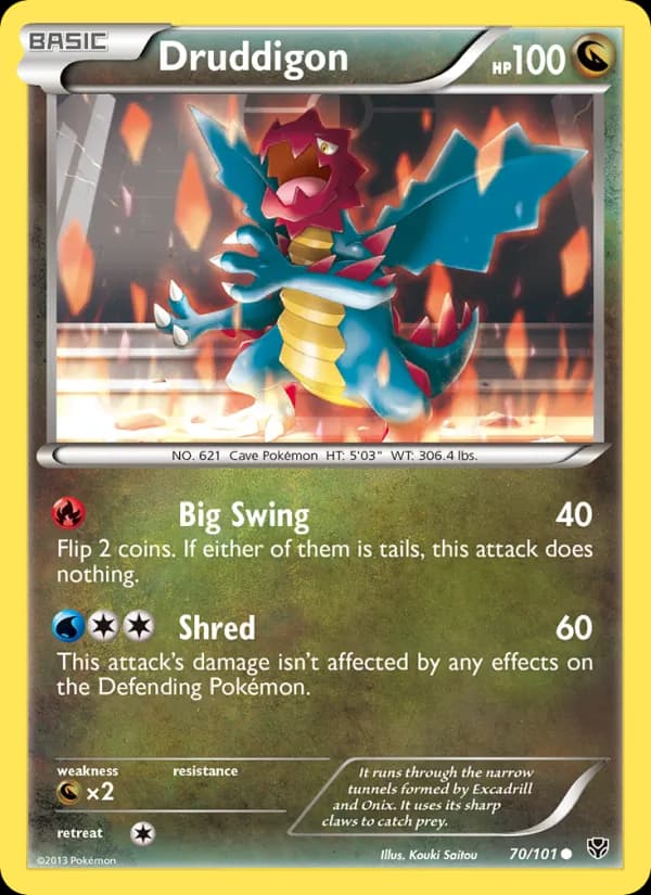 Druddigon 70/101, Plasma Blast