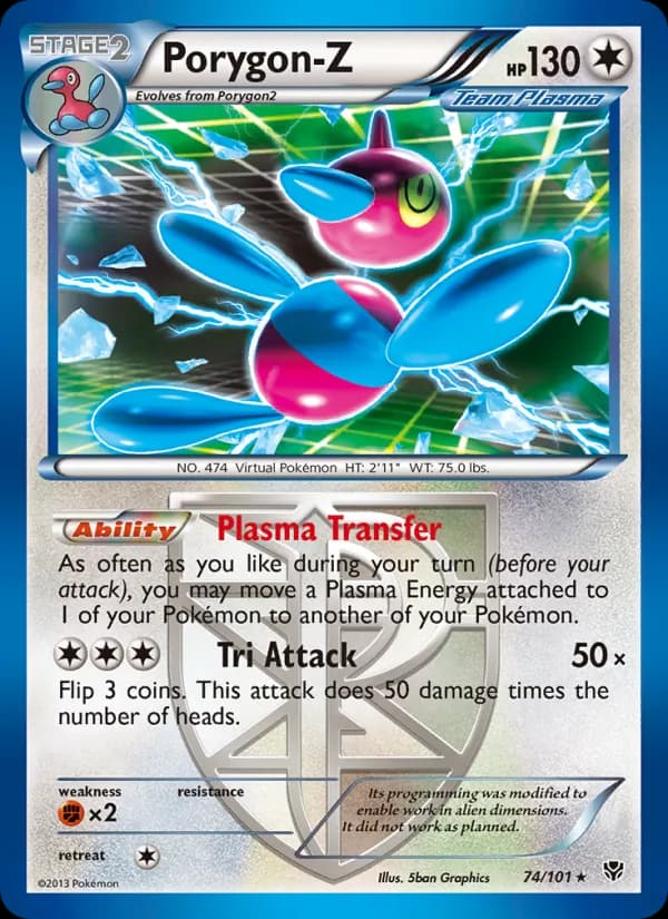 Porygon-Z 74/101, Plasma Blast