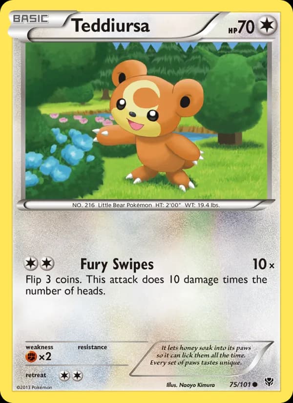 Teddiursa 75/101, Plasma Blast