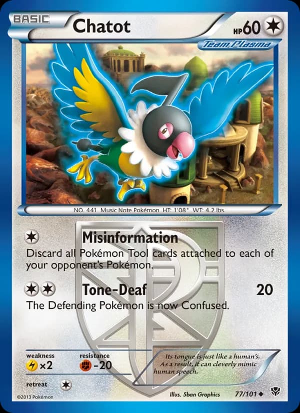 Chatot 77/101, Plasma Blast