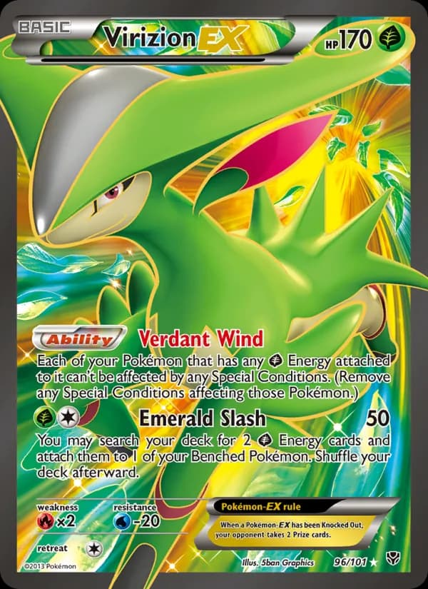 Virizion-EX 96/101, Plasma Blast