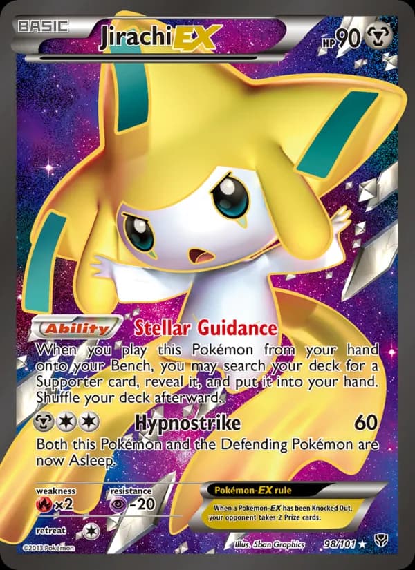 Jirachi-EX 98/101, Plasma Blast