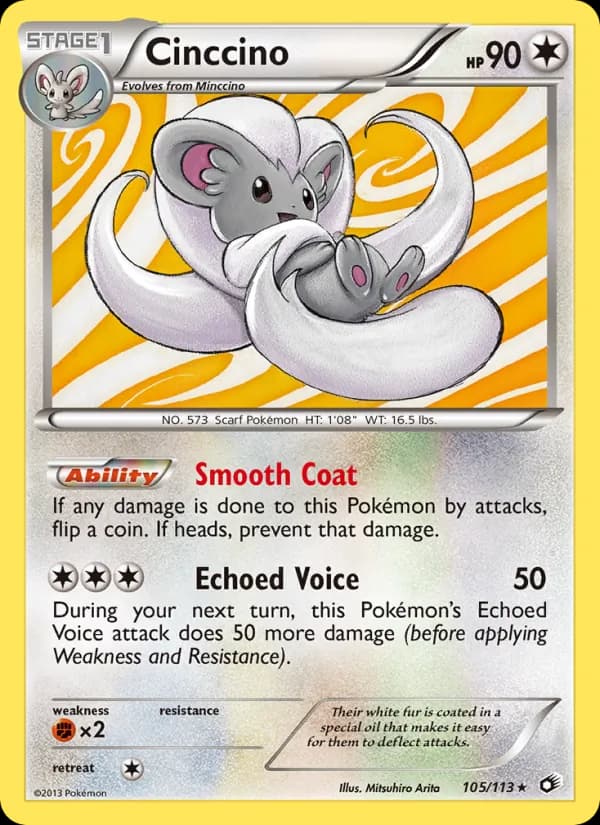 Cinccino 105/113, Legendary Treasures