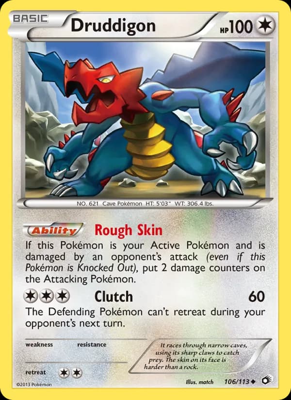 Druddigon 106/113, Legendary Treasures