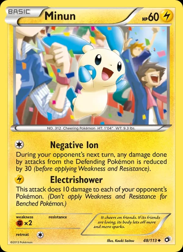 Minun 48/113, Legendary Treasures