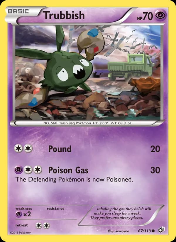 Trubbish 67/113, Legendary Treasures