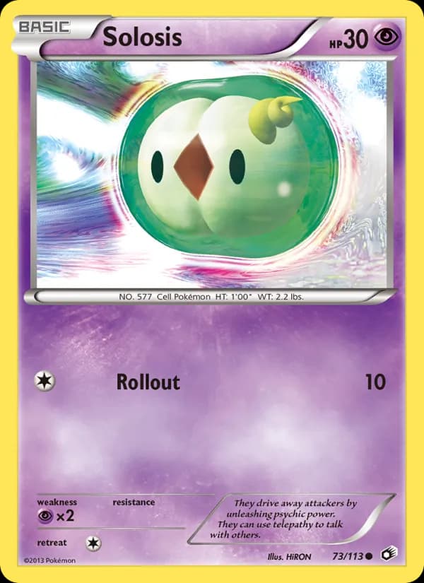 Solosis 73/113, Legendary Treasures