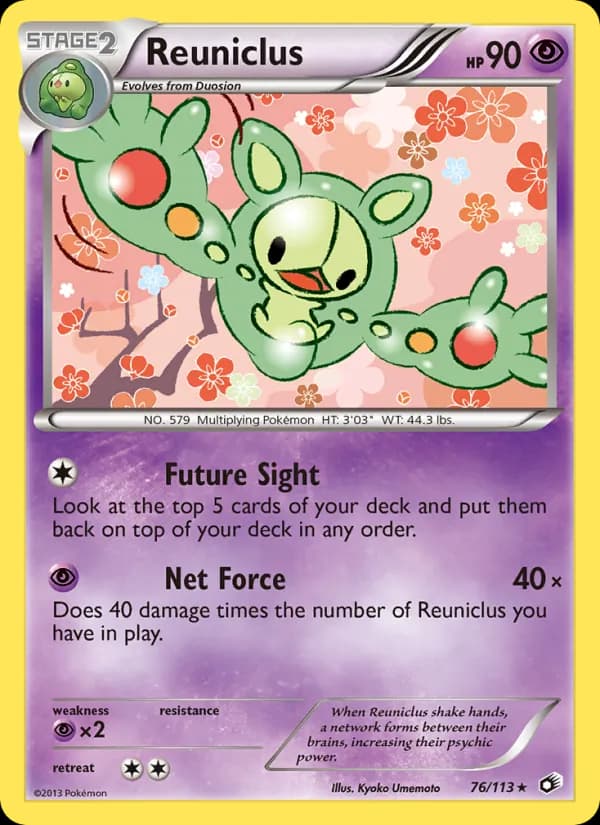 Reuniclus 76/113, Legendary Treasures