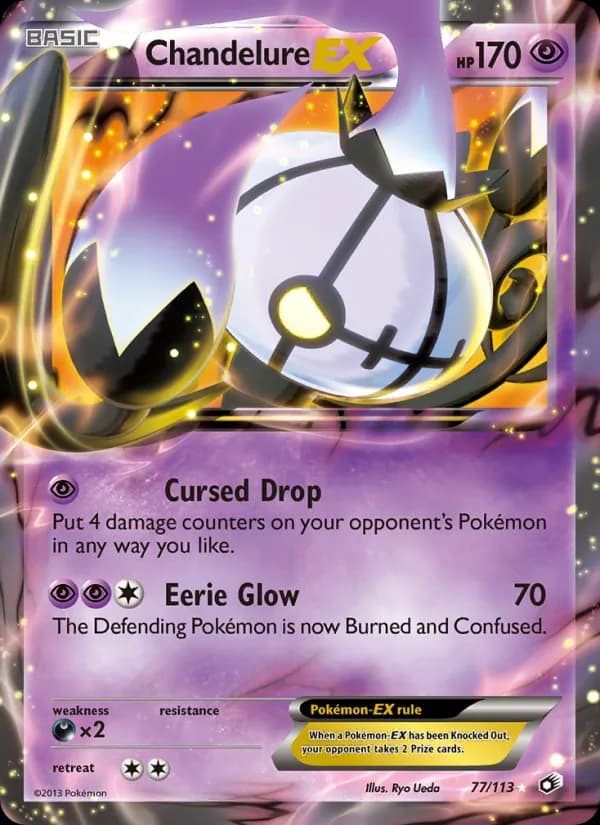 Chandelure-EX 77/113, Legendary Treasures