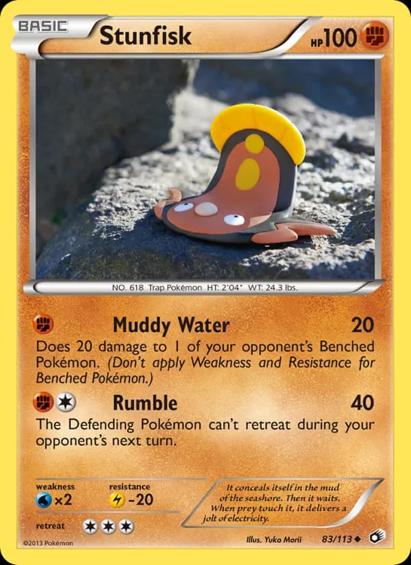 Stunfisk 83/113, Legendary Treasures