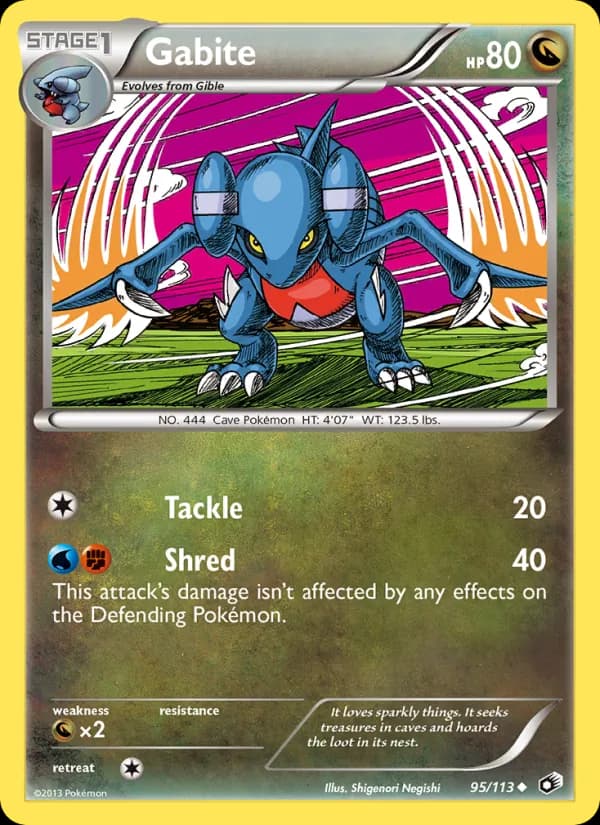 Gabite 95/113, Legendary Treasures