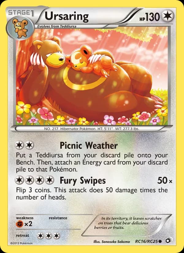 Ursaring RC16/113, Legendary Treasures