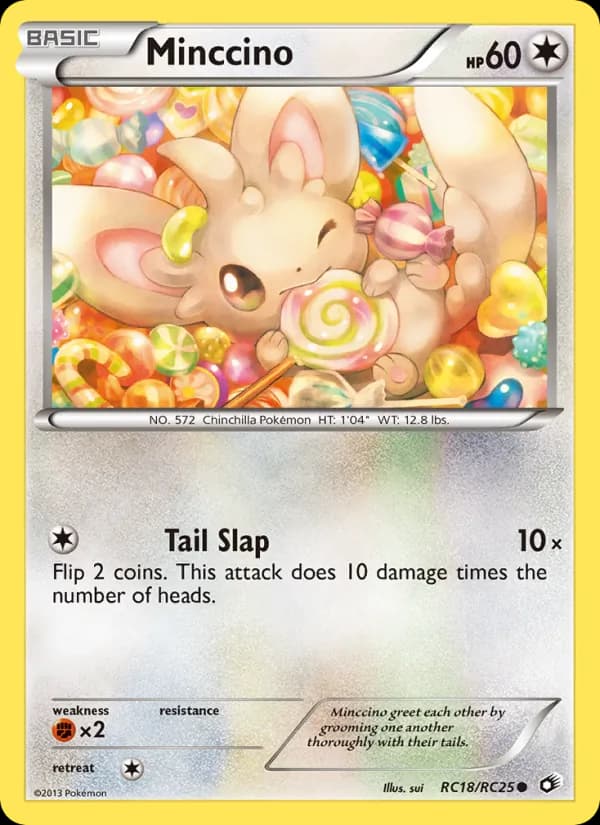 Minccino RC18/113, Legendary Treasures