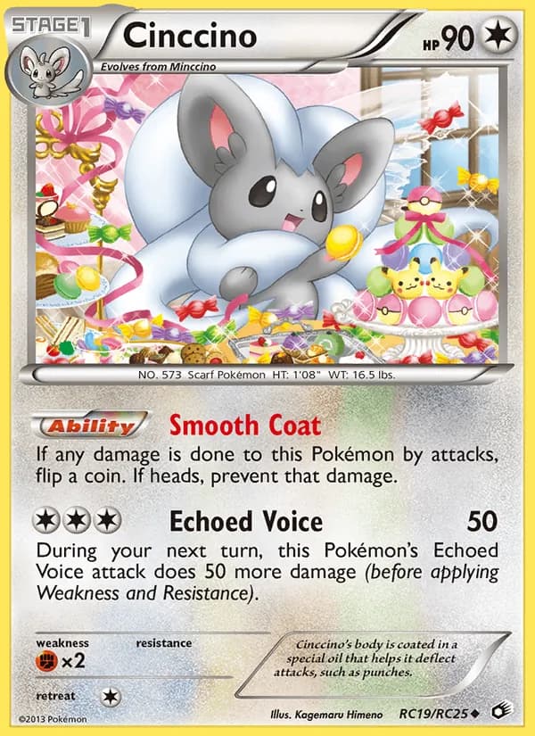 Cinccino RC19/113, Legendary Treasures