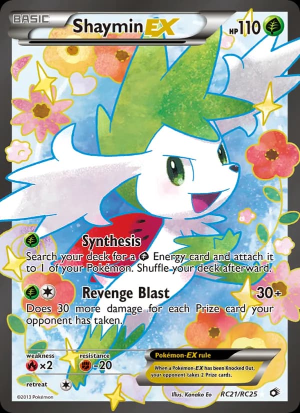 Shaymin-EX RC21/113