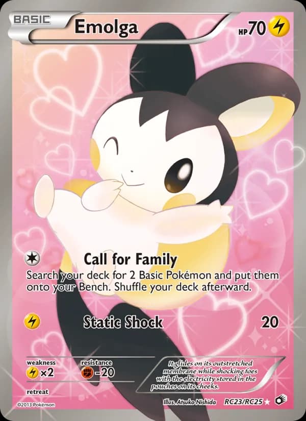 Emolga RC23/113, Legendary Treasures