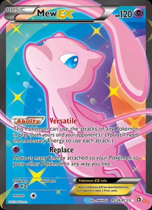 Mew-EX RC24/113, Legendary Treasures