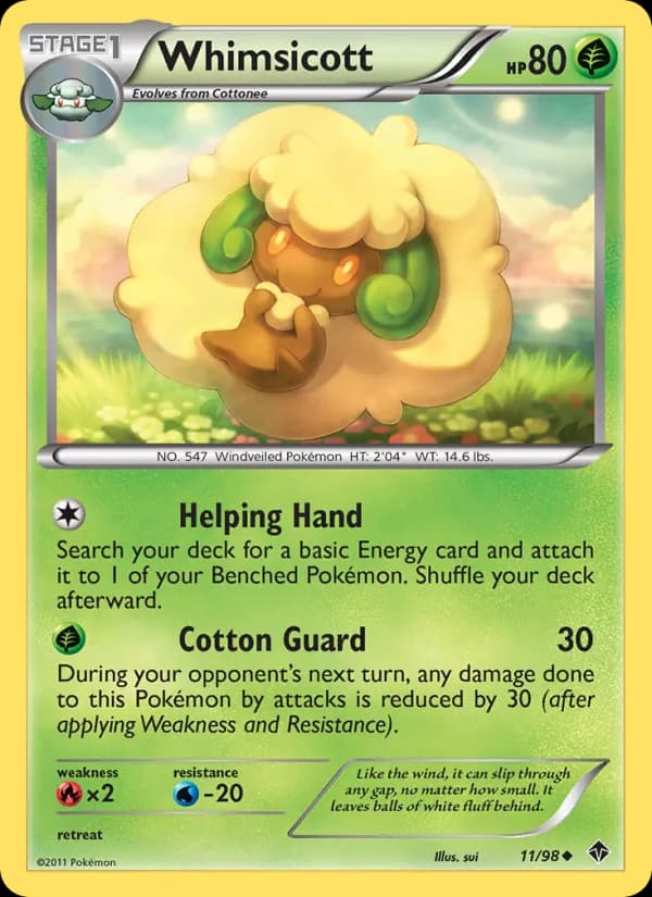 Whimsicott 11/98, Emerging Powers
