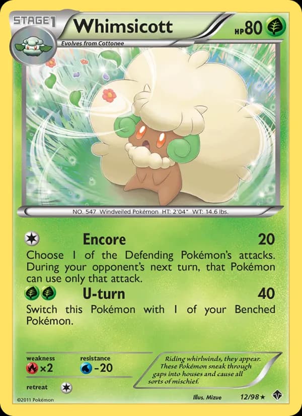 Whimsicott 12/98, Emerging Powers
