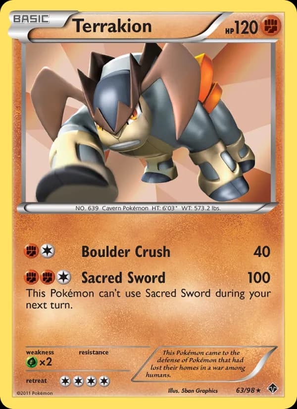 Terrakion 63/98