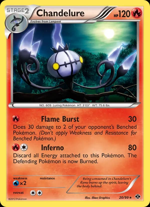 Chandelure 20/99, Next Destinies