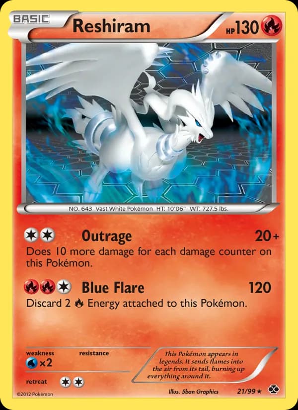 Reshiram 21/99, Next Destinies