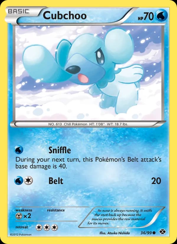 Cubchoo 36/99, Next Destinies