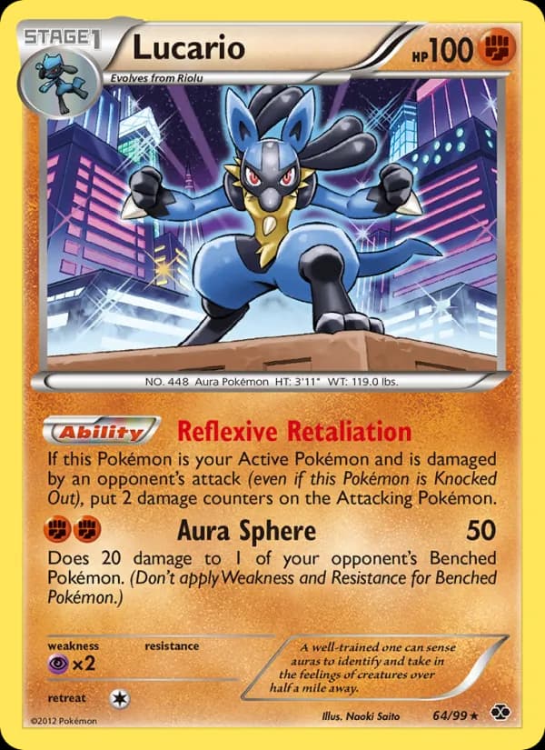 Lucario 64/99, Next Destinies