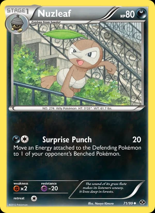 Nuzleaf 71/99, Next Destinies