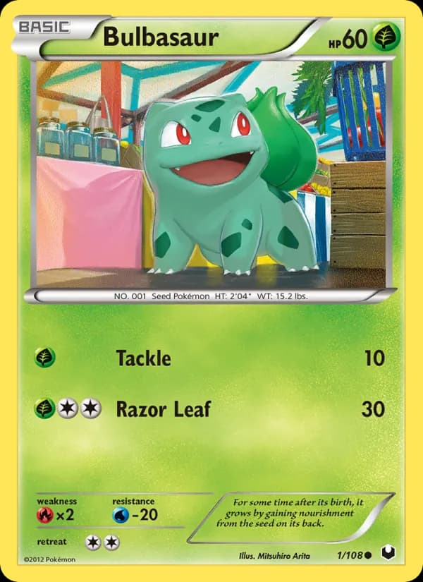 Bulbasaur 1/108, Dark Explorers