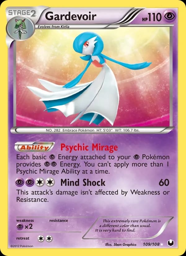 Gardevoir 109/108, Dark Explorers